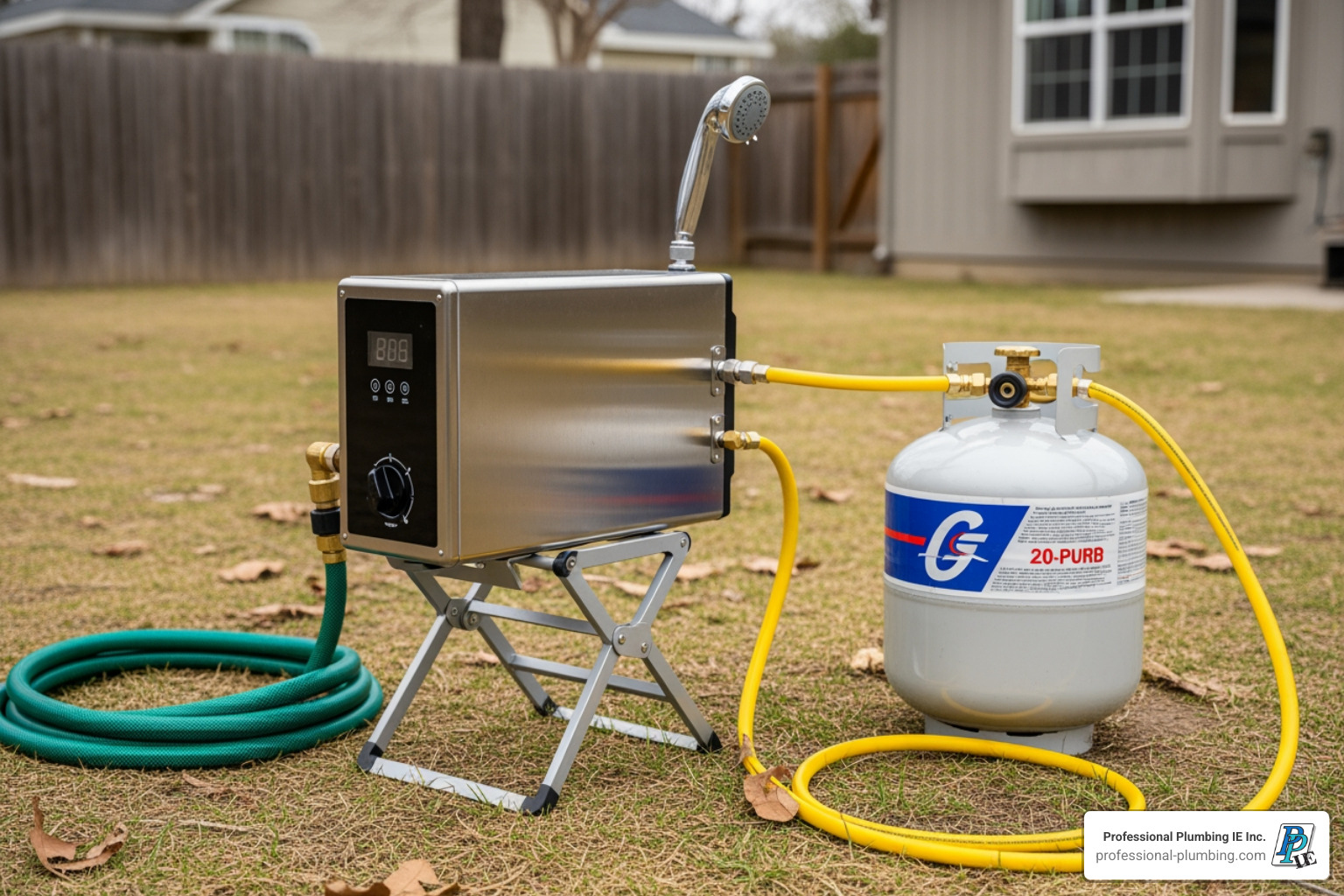 temporary water heater